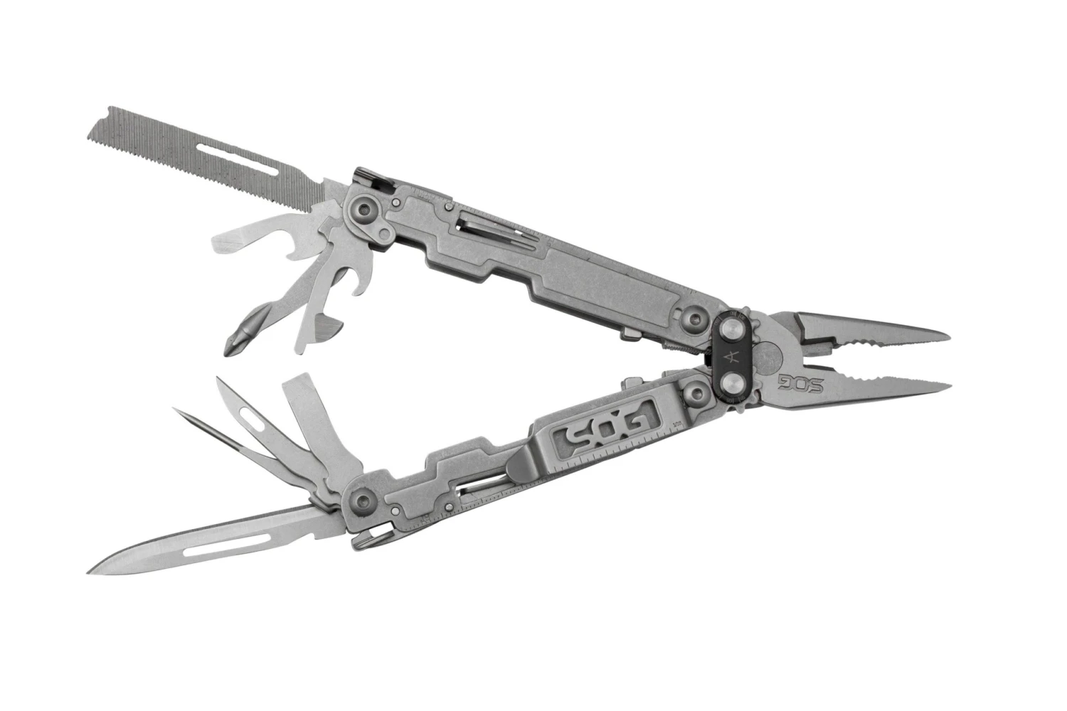 SOG PowerAccess Stonewashed PA1001-CP Multitool 4 SOG PowerAccess Stonewashed PA1001-CP Multitool - Image 2