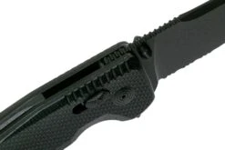 SOG SOG-TAC XR Blackout Serrated 12-38-03-57 Couteau De Poche -Couteaux De Poche Soldes SOG TACXR BKS 06 sog