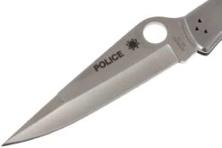 Spyderco Police C07 Couteau De Poche -Couteaux De Poche Soldes SPC07P 03 spyderco police rvs spc07p 03