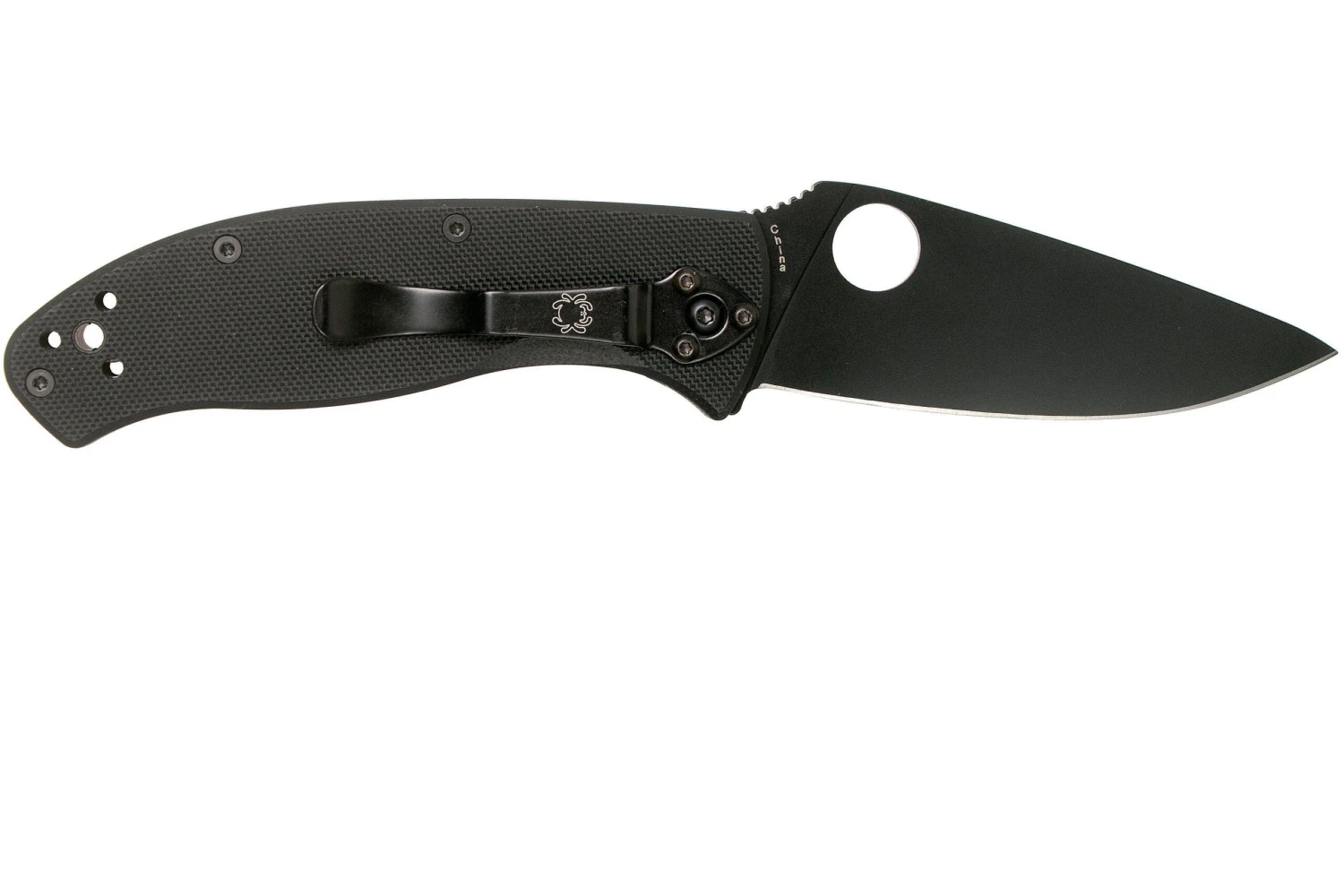 Spyderco Tenacious Black C122GBBKP Couteau De Poche 4 Spyderco Tenacious Black C122GBBKP Couteau De Poche - Image 2