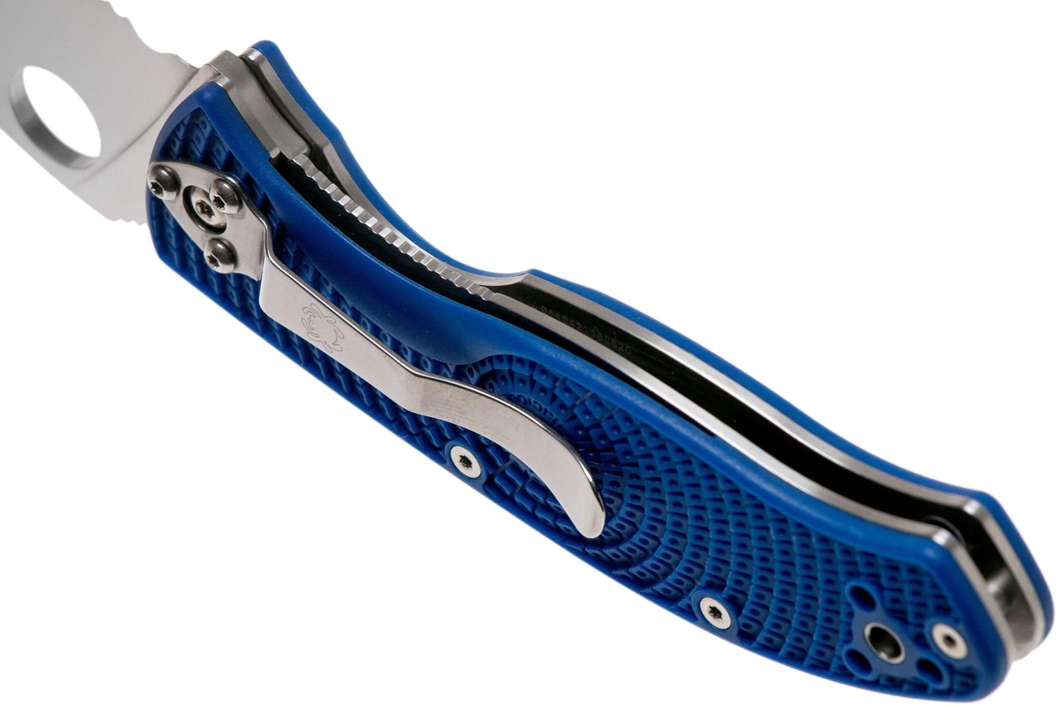 Spyderco Tenacious Lightweight C122PSBL FRN Couteau De Poche Partiellement Dentelé 7 Spyderco Tenacious Lightweight C122PSBL FRN Couteau De Poche Partiellement Dentelé - Image 5