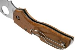 Spyderco Chaparral Birdseye Maple Wood C152WDP Couteau De Poche 13 Spyderco Chaparral Birdseye Maple Wood C152WDP Couteau De Poche -Couteaux De Poche Soldes SPC152WDP 05 spyderco