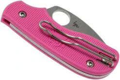 Spyderco Squeak Pink C154PPN Couteau De Poche -Couteaux De Poche Soldes SPC154PPN 04 spyderco