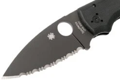 Spyderco Shaman C229GSBK Serrated Couteau De Poche, Sal Glesser Design 12 Spyderco Shaman C229GSBK Serrated Couteau De Poche, Sal Glesser Design -Couteaux De Poche Soldes SPC229GSBK 03 spyderco spc229gsbk 03