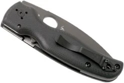Spyderco Shaman C229GSBK Serrated Couteau De Poche, Sal Glesser Design 13 Spyderco Shaman C229GSBK Serrated Couteau De Poche, Sal Glesser Design -Couteaux De Poche Soldes SPC229GSBK 04 spyderco spc229gsbk 04