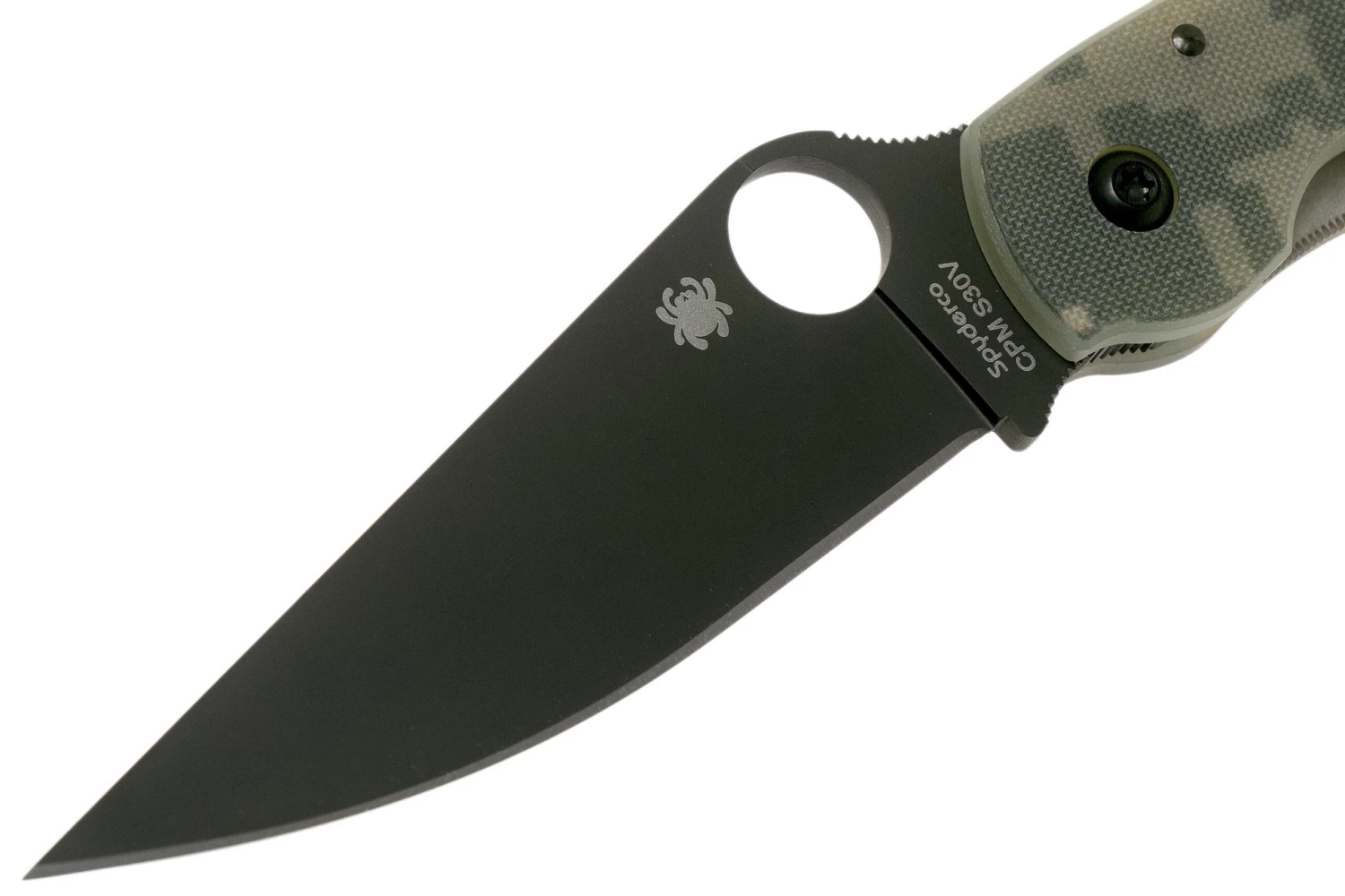 Spyderco Military Camo Black C36GPCMOBK Couteau De Poche 5 Spyderco Military Camo Black C36GPCMOBK Couteau De Poche - Image 3