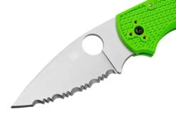 Spyderco Native 5 Salt, Green FRN, LC200N, C41SGR5 Couteau De Poche -Couteaux De Poche Soldes SPC41SGR5 03 spyderco