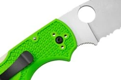 Spyderco Native 5 Salt, Green FRN, LC200N, C41SGR5 Couteau De Poche -Couteaux De Poche Soldes SPC41SGR5 05 spyderco