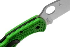 Spyderco Salt 2 Green Wharncliffe LC200N C88FPWCGR2 Couteau De Poche -Couteaux De Poche Soldes SPC88FPWCGR2 06 spyderco