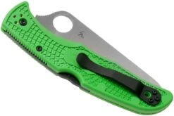Spyderco Pacific Salt 2 Green LC200N C91FPGR2 Couteau De Poche -Couteaux De Poche Soldes SPC91FPGR2 04 spyderco