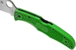 Spyderco Pacific Salt 2 Green LC200N C91FPGR2 Couteau De Poche -Couteaux De Poche Soldes SPC91FPGR2 07 spyderco