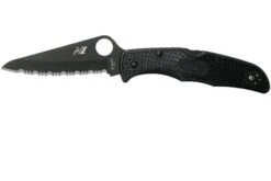 Spyderco Pacific Salt 2 Black C91SBBK2 Serrated Couteau De Poche