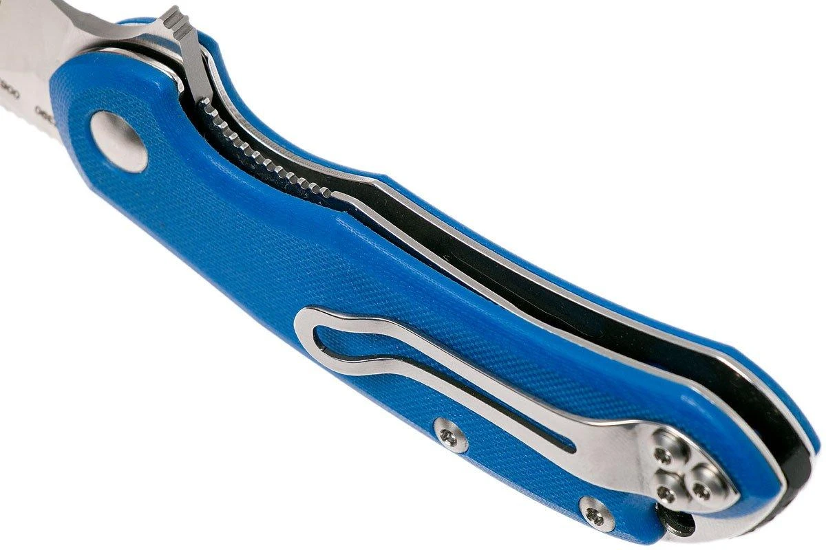 Steel Will Cutjack C22M-2BL Blue G10, M390 Blade Couteau De Poche 7 Steel Will Cutjack C22M-2BL Blue G10, M390 Blade Couteau De Poche - Image 5