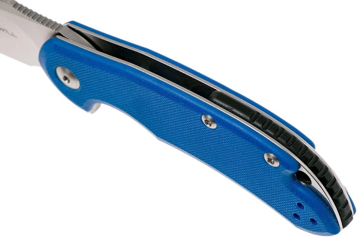 Steel Will Cutjack C22M-2BL Blue G10, M390 Blade Couteau De Poche 9 Steel Will Cutjack C22M-2BL Blue G10, M390 Blade Couteau De Poche - Image 7