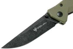 Steel Will Daitengu F11-33 OD-Green G10, Blackwashed, Couteau De Poche -Couteaux De Poche Soldes SWK F11 33 03 steel will knives