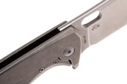 Viper Fortis V5952TI Couteau De Poche Stonewash, Titanium -Couteaux De Poche Soldes VPV5952TI 06 viper fortis vpv5952ti 06