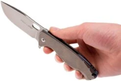 Viper Fortis V5952TI Couteau De Poche Stonewash, Titanium -Couteaux De Poche Soldes VPV5952TI 08 viper fortis vpv5952ti 08