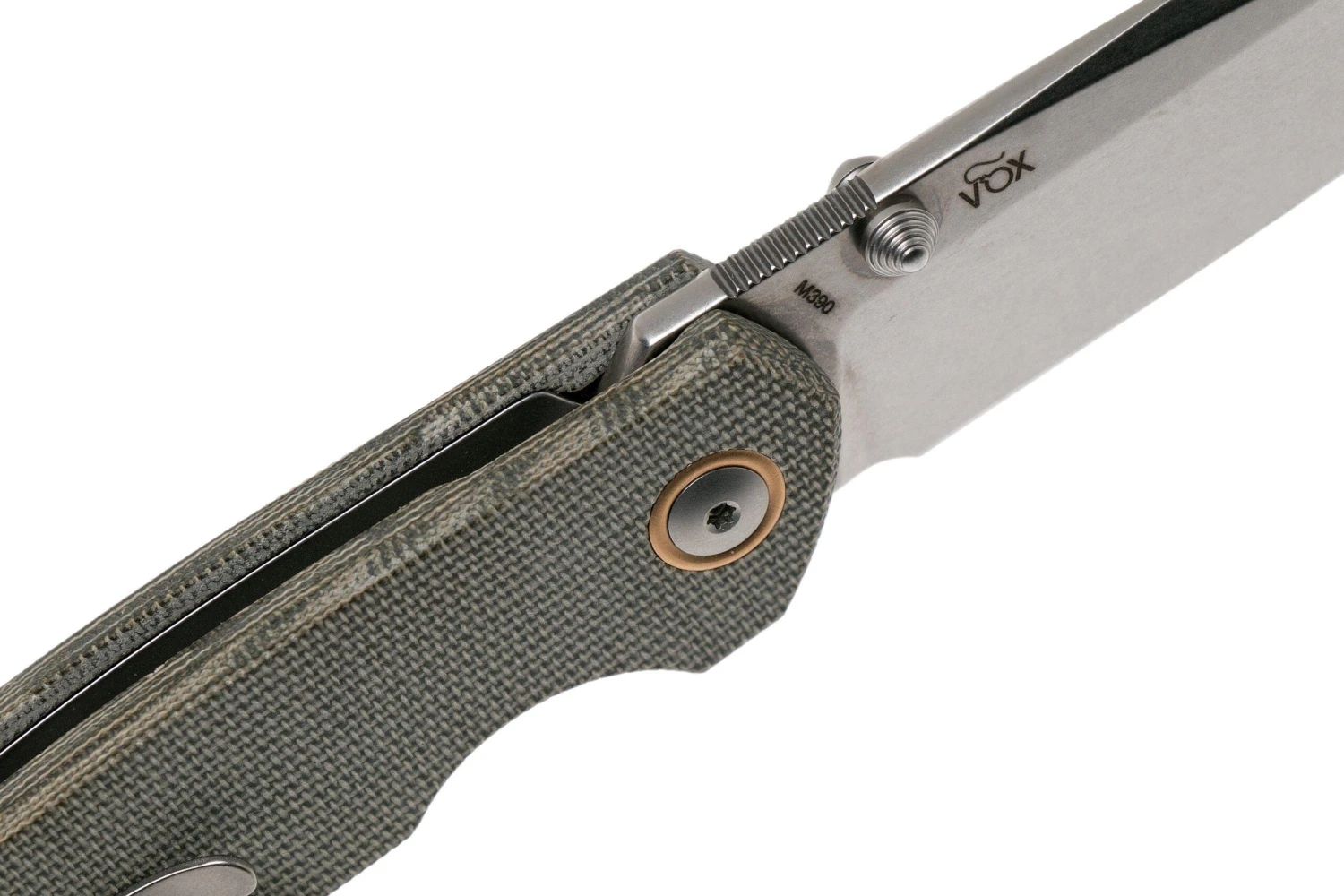 Viper Katla V5982CG Stonewashed, Green Micarta Couteau De Poche, Jesper Voxnaes Design 8 Viper Katla V5982CG Stonewashed, Green Micarta Couteau De Poche, Jesper Voxnaes Design - Image 6