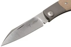 Viper Hug V5992CN Natural Canvas Micarta Couteau De Poche, Sacha Thiel Design -Couteaux De Poche Soldes VPV5992CN 03 viper