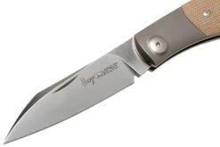 Viper Hug 2 V5994CN Natural Canvas Micarta Couteau De Poche, Sacha Thiel Design -Couteaux De Poche Soldes VPV5994CN 03 viper