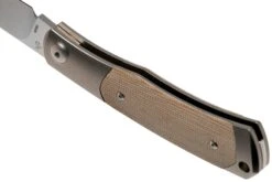 Viper Hug 2 V5994CN Natural Canvas Micarta Couteau De Poche, Sacha Thiel Design -Couteaux De Poche Soldes VPV5994CN 05 viper