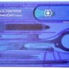 Victorinox SwissCard Classic Bleu Transparent 0.7122.T2 2 Victorinox SwissCard Classic Bleu Transparent 0.7122.T2 -Couteaux De Poche Soldes VT 07122T2 01 victorinox vt07122t2 swisscard classic blauw d1