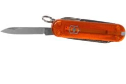 Victorinox Classic SD Translucent Colours, Fire Opal 0.6223.T82G Couteau Suisse -Couteaux De Poche Soldes VT0 6223 T82G 03 victorinox