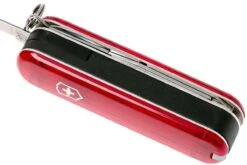 Victorinox Nail Clip 580, Couteau Suisse, Rouge Transparent -Couteaux De Poche Soldes VT0 6463 T 05 victorinox vt0 6463 t 05