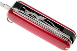 Victorinox Nail Clip 580, Couteau Suisse, Rouge Transparent -Couteaux De Poche Soldes VT0 6463 T 06 victorinox vt0 6463 t 06