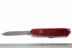 Victorinox Spartan, Rouge Transparent 1.3603.T Couteau Suisse -Couteaux De Poche Soldes VT1 3603 T 05 victorinox spartan rood transparant vt1 3603 t d5
