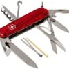 Victorinox Climber Rouge Transparent 1.3703.T Couteau Suisse 2 Victorinox Climber Rouge Transparent 1.3703.T Couteau Suisse -Couteaux De Poche Soldes VT1 3703 T 01 victorinox vt1 3703 t 01