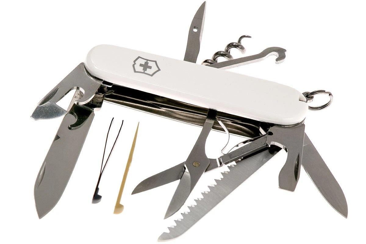 Victorinox Huntsman Blanc 1.3713.7 Couteau Suisse 3 Victorinox Huntsman Blanc 1.3713.7 Couteau Suisse