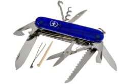 Victorinox Huntsman Bleu Transparent 1.3713.T2 Couteau Suisse