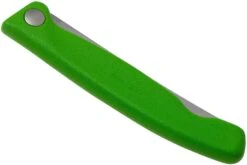 Victorinox SwissClassic 6.7836.F4B Couteau à Légumes Pliant Dentelé, Vert -Couteaux De Poche Soldes VT6 7836 F4B 04 victorinox