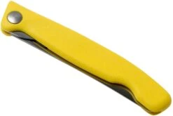 Victorinox SwissClassic Couteau à Légumes Pliant Dentelé Jaune, 6.7836.F8B -Couteaux De Poche Soldes VT6 7836 F8B 04 victorinox
