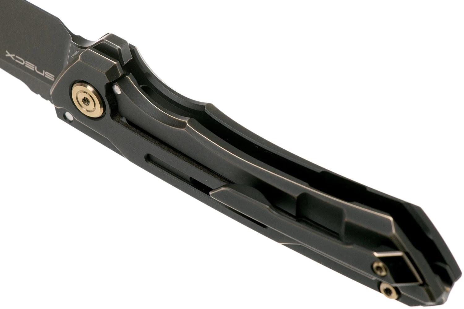 WE Knife Mini Buster 2003B Bronze Couteau De Poche, SNECX Design 7 WE Knife Mini Buster 2003B Bronze Couteau De Poche, SNECX Design - Image 5