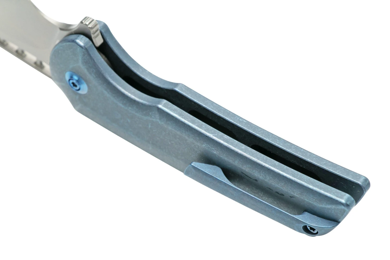 WE Knife Mini Malice WE054BL-3, Blue Titanium Couteau De Poche 8 WE Knife Mini Malice WE054BL-3, Blue Titanium Couteau De Poche - Image 6