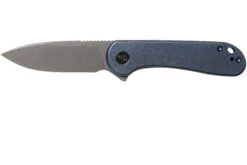 WE Knife Elementum WE18062X-2 Stonewashed, Blue Titanium Couteau De Poche