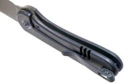 WE Knife Elementum WE18062X-2 Stonewashed, Blue Titanium Couteau De Poche -Couteaux De Poche Soldes WKWE18062X 2 05 we knife