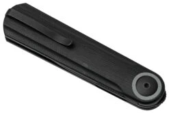 WE Knife Eidolon Drop Point, Integral Black G10 WE19074A-D Couteau De Poche, Justin Lundquist Design -Couteaux De Poche Soldes WKWE19074A D 04 we