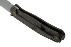 WE Knife Esprit 20025B-B Bead Blasted, Tiger Stripe Pattern Flamed Titanium Couteau De Poche, Ray Laconico Design 12 WE Knife Esprit 20025B-B Bead Blasted, Tiger Stripe Pattern Flamed Titanium Couteau De Poche, Ray Laconico Design -Couteaux De Poche Soldes WKWE20025B B 04 weknife