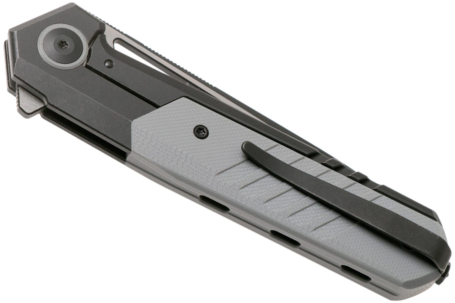 WE Knife Arsenal WE20073-4 Two-Tone, Grey G10 Couteau De Poche, Ostap Hel Design 6 WE Knife Arsenal WE20073-4 Two-Tone, Grey G10 Couteau De Poche, Ostap Hel Design - Image 4