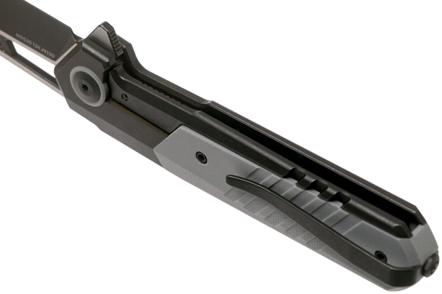 WE Knife Arsenal WE20073-4 Two-Tone, Grey G10 Couteau De Poche, Ostap Hel Design 7 WE Knife Arsenal WE20073-4 Two-Tone, Grey G10 Couteau De Poche, Ostap Hel Design - Image 5