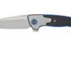 WE Knife Press Check WE20078B-2 Silver Blue Titanium Couteau De Poche -Couteaux De Poche Soldes WKWE20078B 2 01 weknife