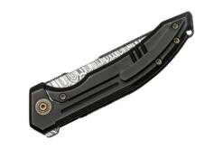 WE Knife Quixotic WE21016-DS1, Bronze & Black Titanium, Damasteel Couteau De Poche -Couteaux De Poche Soldes WKWE21016 DS1 07 weknife