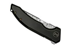 WE Knife Quixotic WE21016-DS1, Bronze & Black Titanium, Damasteel Couteau De Poche -Couteaux De Poche Soldes WKWE21016 DS1 08 weknife