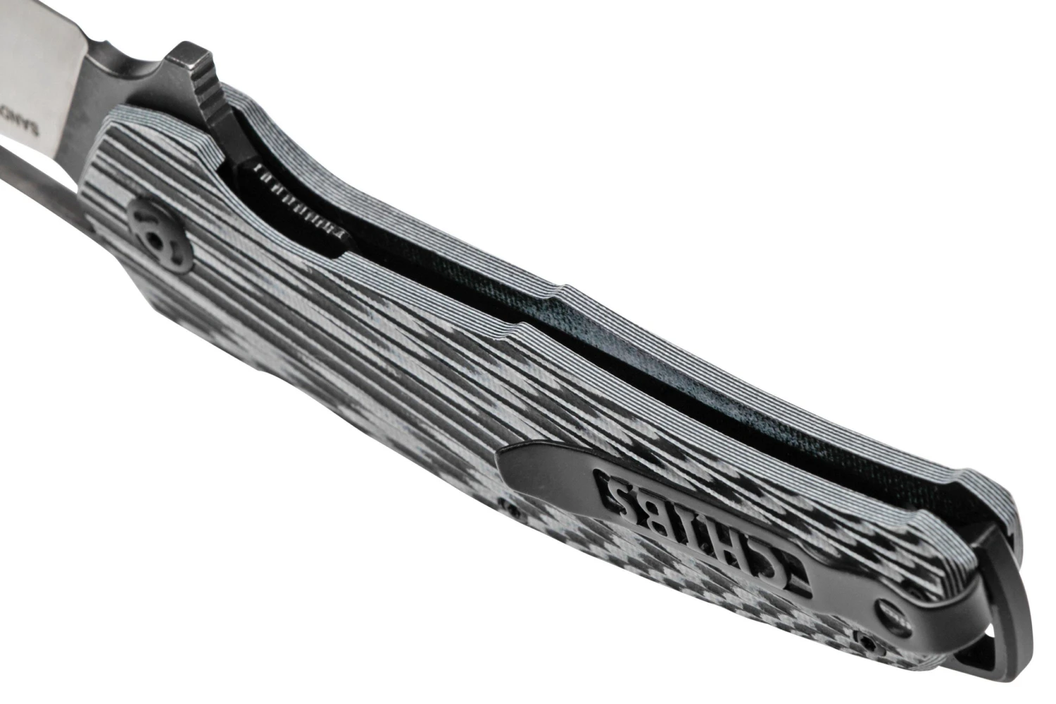 Willumsen Chibs CH21TGR Gray & Black, Couteau De Poche 7 Willumsen Chibs CH21TGR Gray & Black, Couteau De Poche - Image 5