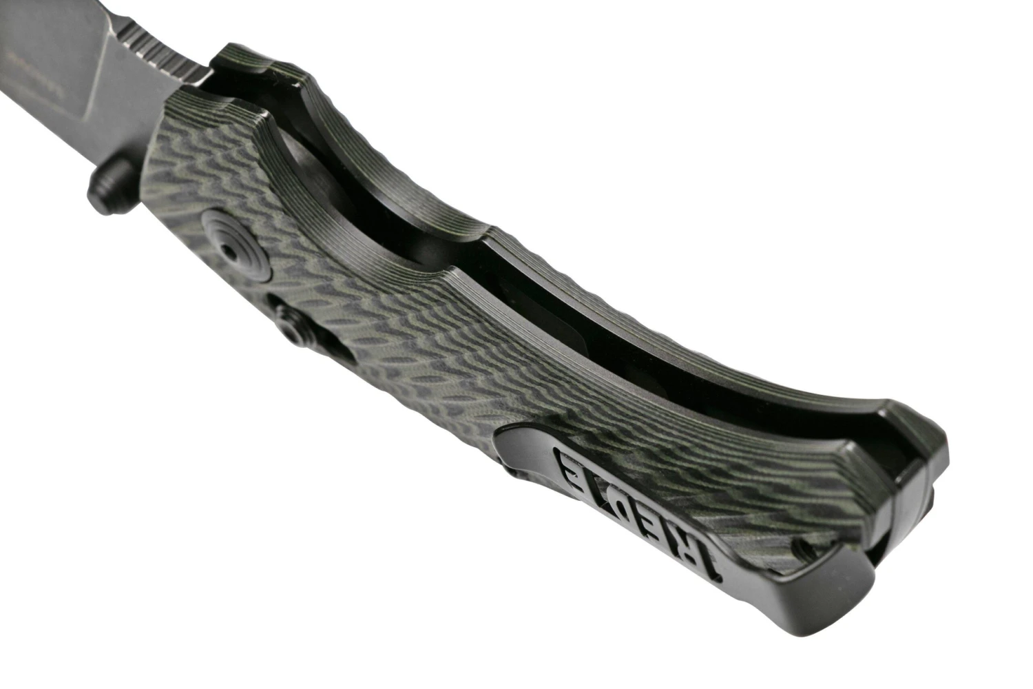 Willumsen Red E, RE21AOD Acid Green & Black, Couteau De Poche 7 Willumsen Red E, RE21AOD Acid Green & Black, Couteau De Poche - Image 5