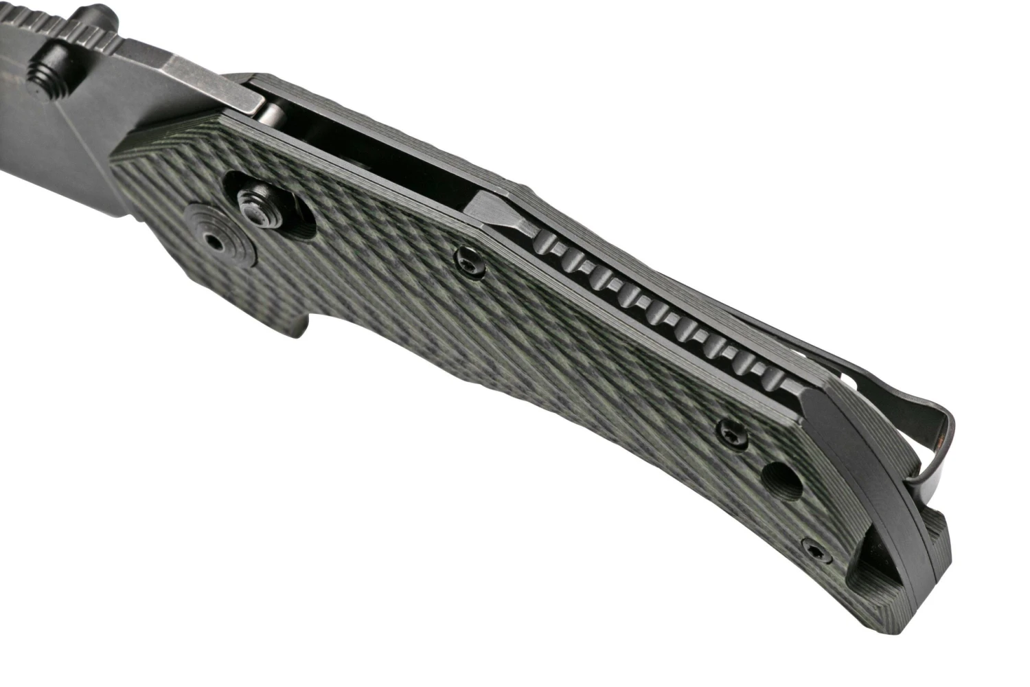 Willumsen Red E, RE21AOD Acid Green & Black, Couteau De Poche 9 Willumsen Red E, RE21AOD Acid Green & Black, Couteau De Poche - Image 7