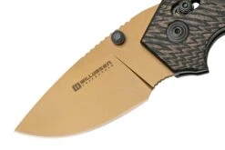 Willumsen Red E, RE21DTA Acid Desert Tan & Black, Couteau De Poche -Couteaux De Poche Soldes WNRE21DTA 03 willumsen